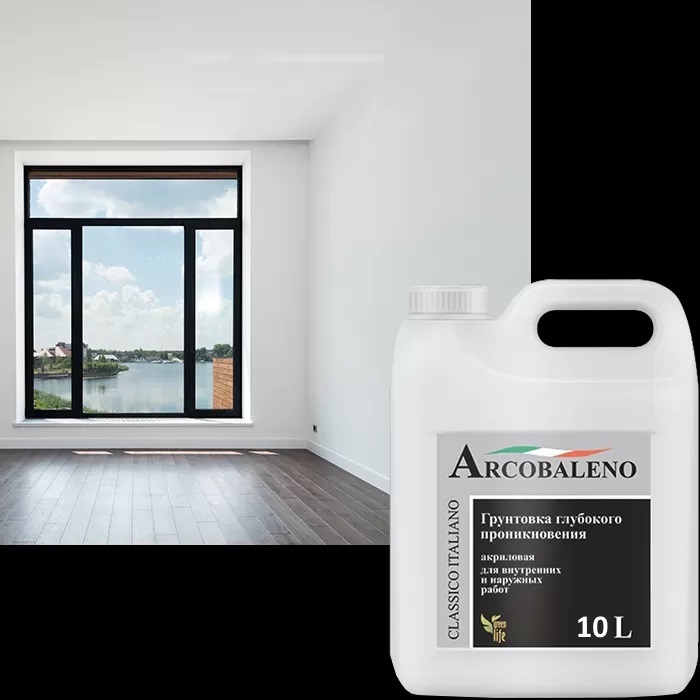 Arcobaleno грунтовка глубокого проникновения (10 л)